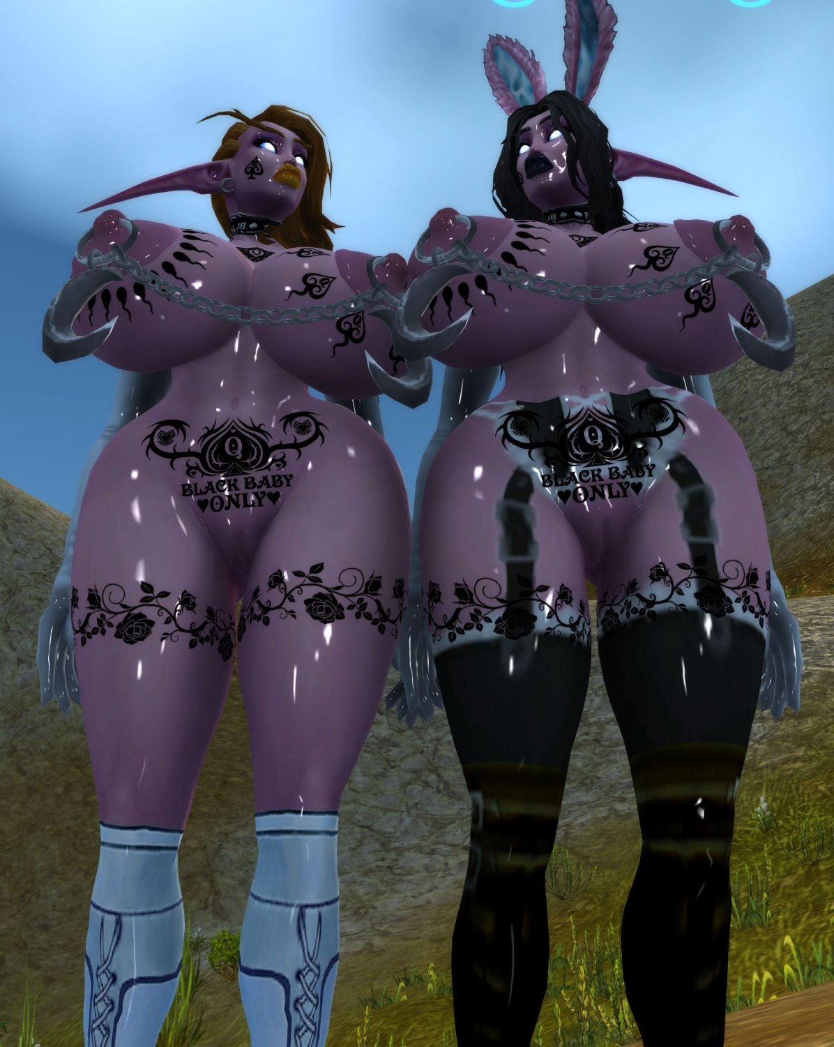 cum tributes for Andolalyna`s Twerkdoll Nelf Spade Queen Bitch and Friends ;) #umOCEB8a